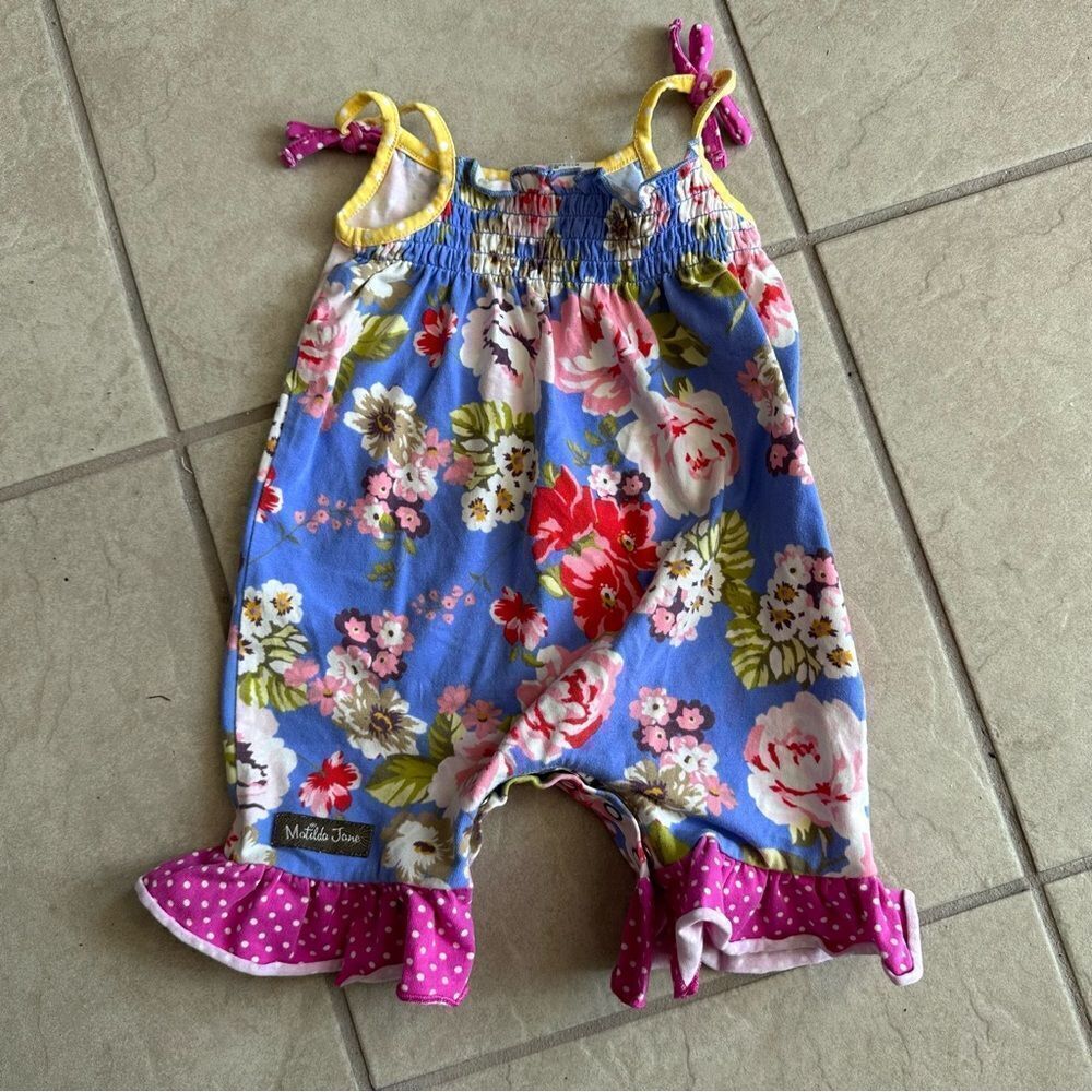 Matilda Jane 23940R Summer Adventure Romper Baby‎ - Picture 3 of 4